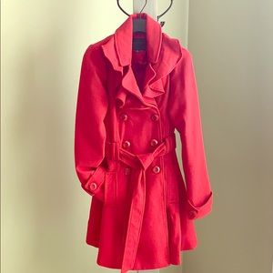 Dressy red coat